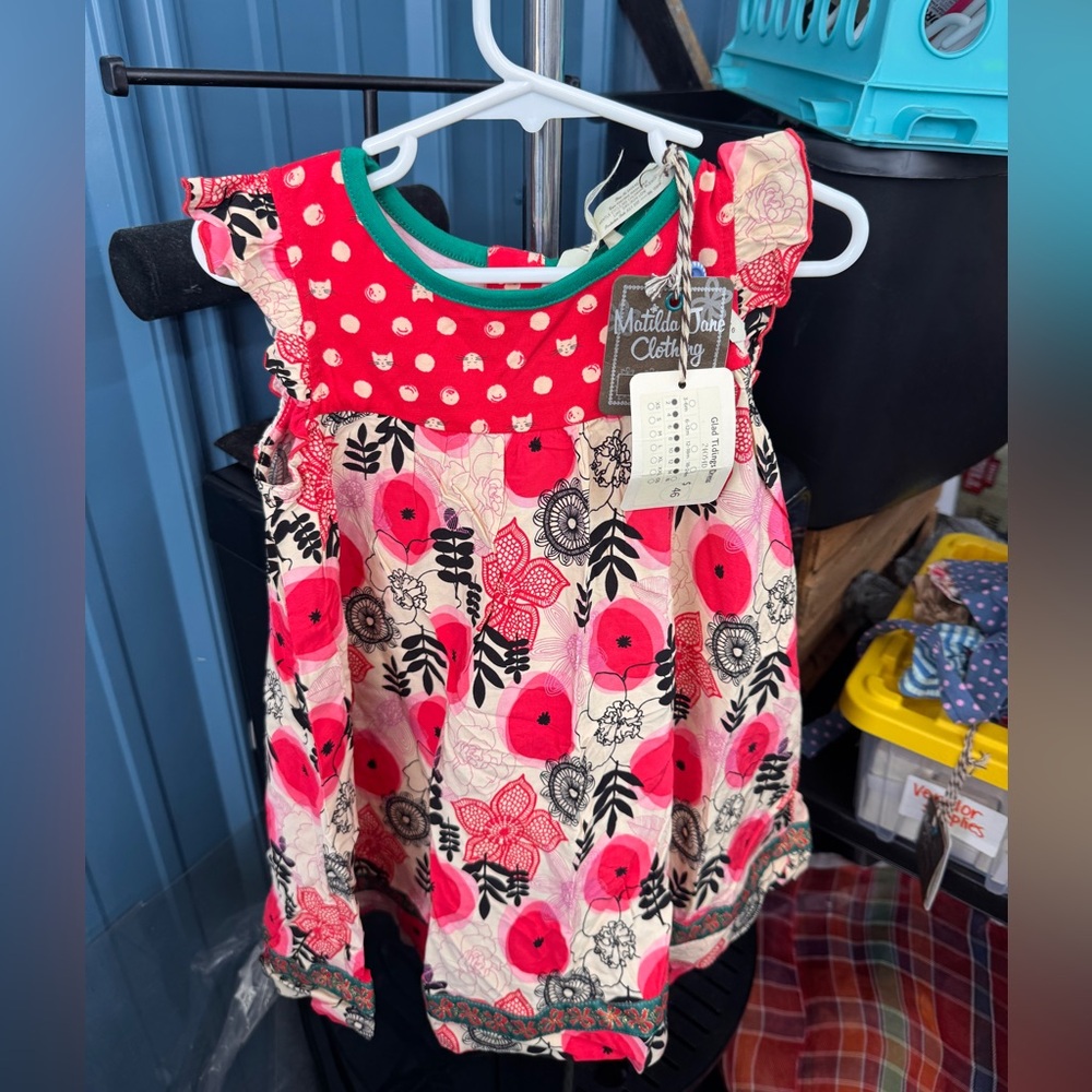 Matilda Jane Glad Tidings Dress size 4, NWT